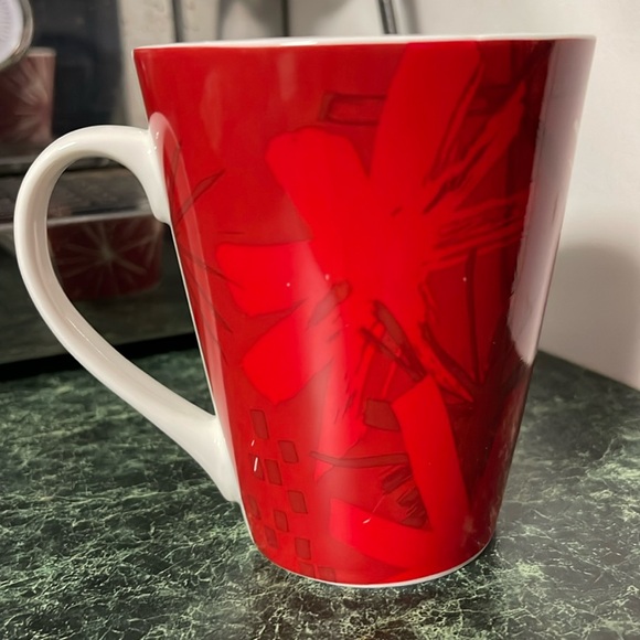 Starbucks Red fireworks Christmas 23 oz Cup 2014 Edition - Picture 2 of 7